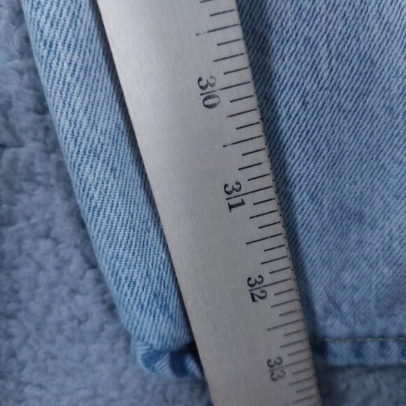 Good American Jeans Women's 16 (W42xL33) Light Wash Denim High Rise Distressed - Picture 3 of 13